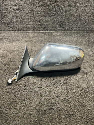 2002 Jaguar Vandenplas Left Side Chrome Power Door Mirror Heated OEM