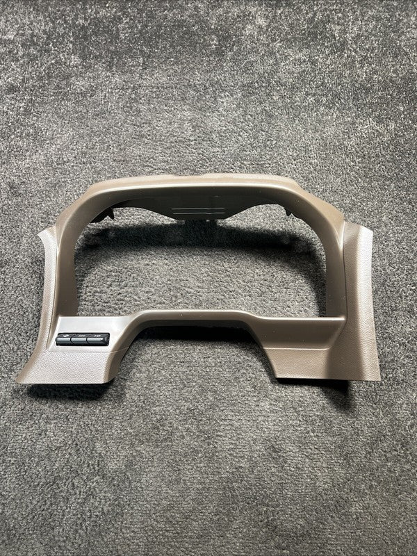 84388793 2020 GMC Sierra 2500 Speedometer Cluster Trim Bezel OEM Walnut Brown 84388793