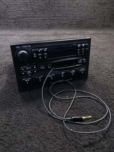 F6XF-19B132-EC 1996-1998 Mercury Villager Radio Stereo Cassette AM FM Player OEM F6XF-19B132-EC