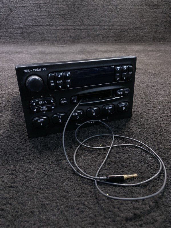 F6XF-19B132-EC 1996-1998 Mercury Villager Radio Stereo Cassette AM FM Player OEM F6XF-19B132-EC