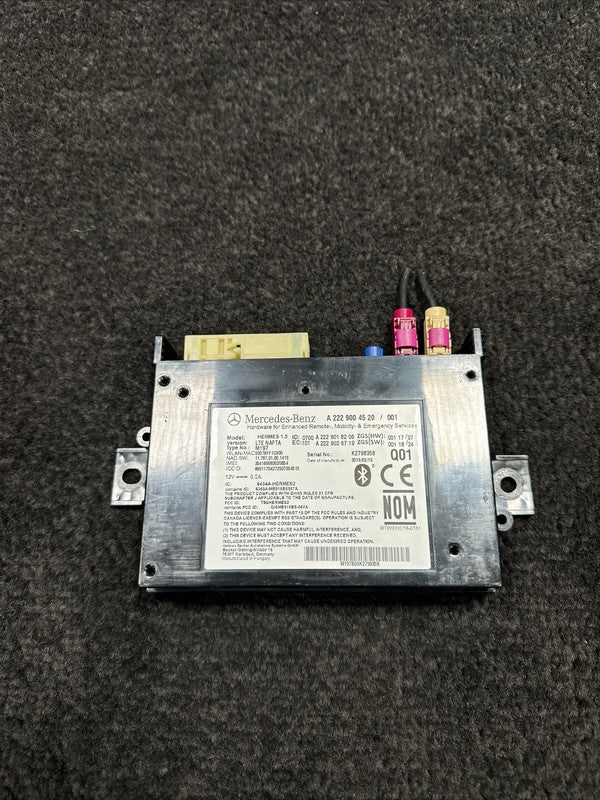 A2229004520 2019 Mercedes GLA250 Telematics Communication Bluetooth Control Module OEM