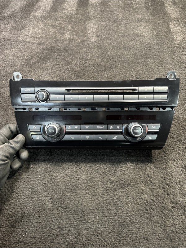 9290742 2012 BMW 535i Climate Control Panel OEM 9290742