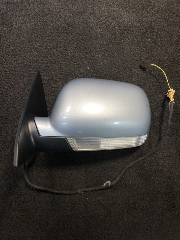 2004-2007 Volkswagen Touareg Left Driver Door Mirror Power Fold OEM Silver