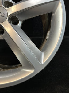 8K0601025Q 2012 Audi A4 18” Factory Rim 18x8 Silver OEM 8K0601025Q