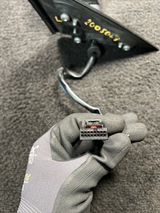 2010 Audi A5 Left Side Power Door Mirror Black OEM