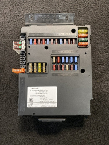 5WK45142AK 08-14 Smart Fortwo SAM BCM Interior Fuse Box Body Control Module OEM 5WK45142AK