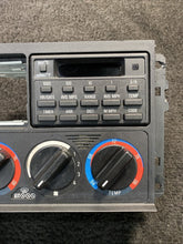 65811384121 1989-1995 BMW E34 525i Front HVAC Climate Control W/ Radio Bezel OEM 65811384121
