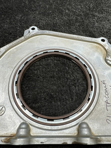 2021 Toyota Tacoma 3.5L Rear Main Seal Plate Cover OEM