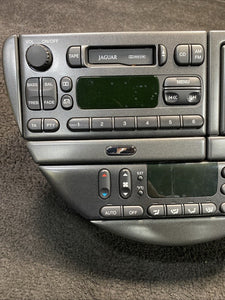 XR8F-18K878-DFLGR 1999-2002 Jaguar S-type Stereo Radio Climate Control Set OEM XR8F-18K878-DFLGR
