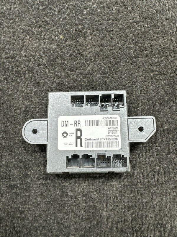 52851640AF 14-21 Maserati Quattroporte Levante Ghibli Rear Right Door Control Module OEM