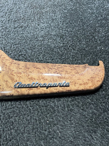 670015117 2014 Maserati Quattroporte Front Dash Wood Trim Bezel OEM 670015117