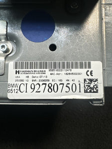 2013 BMW X5 AM FM Radio CD Player Receiver OEM 927807501