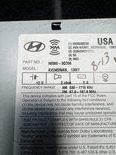 965603Q706 2013 Hyundai Sonata Am Fm Satellite Radio Head Unit W/ Out Screen OEM 965603Q706