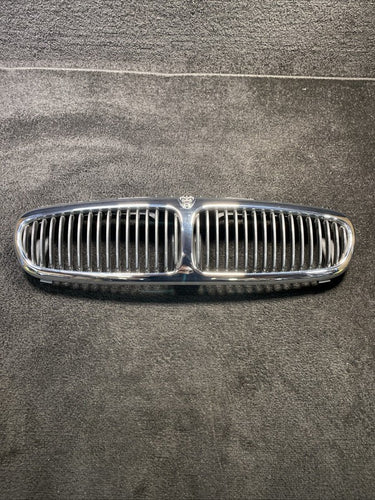 1X435510AE 2002-2008 Jaguar X-Type Front Upper Chrome Bezel Grille Grill OEM 1X43-5510-AE