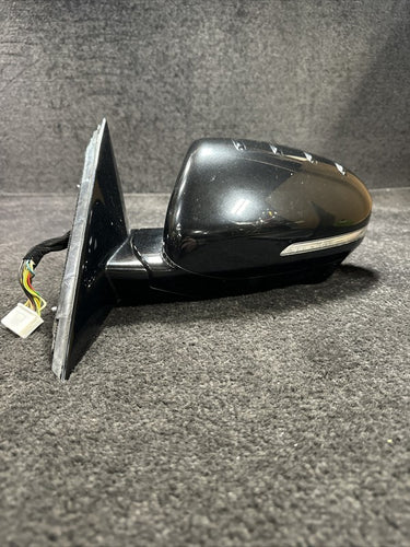 2016 Kia Cadenza Left Side Door Mirror Assembly W/ Blind Spot & Camera OEM