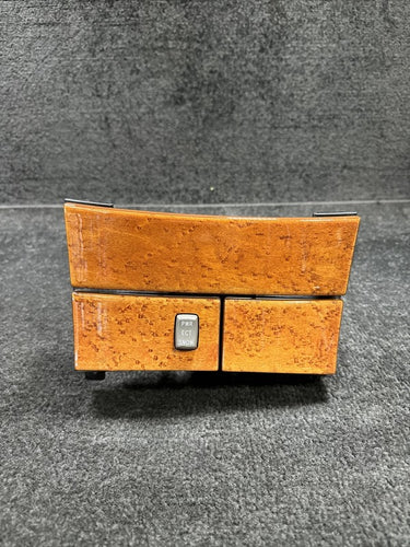 2001 Lexus LS430 Front Center Console Storage Compartment Wood Grain OEM