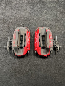 2014 Maserati Quattroporte Rear Brembo Brake Calipers Red OEM