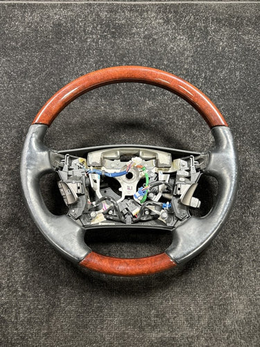 2007 Lexus LS460 Steering Driver Wheel Assembly OEM Black Leather