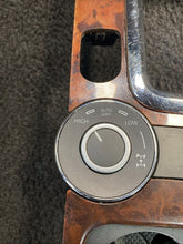 7L6863216 06 Volkswagen Touareg Center Console Shifter Trim Bezel Woodgrain OEM 7L6863216