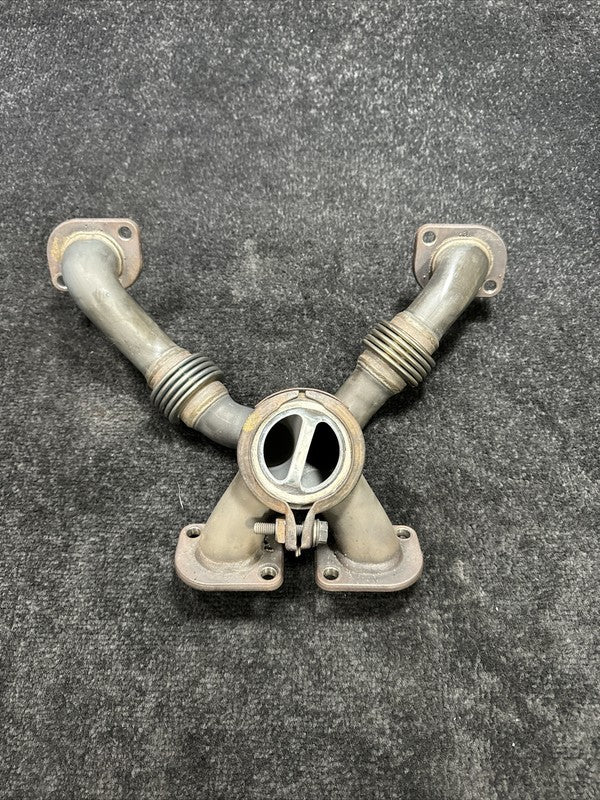 7843780 2016 BMW X6M S63 Left Exhaust Manifold OEM 7843780