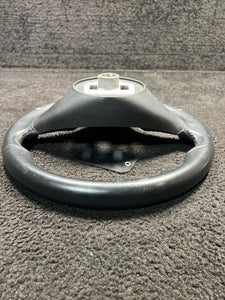 100527900D 2013-2020 Tesla Model S Steering Driver Wheel Black Leather OEM 100527900D