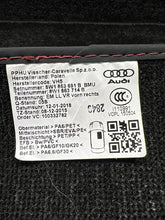 2018 Audi S4 Front & Rear Carpet Floor Mats OEM Black W/ Red Stitching