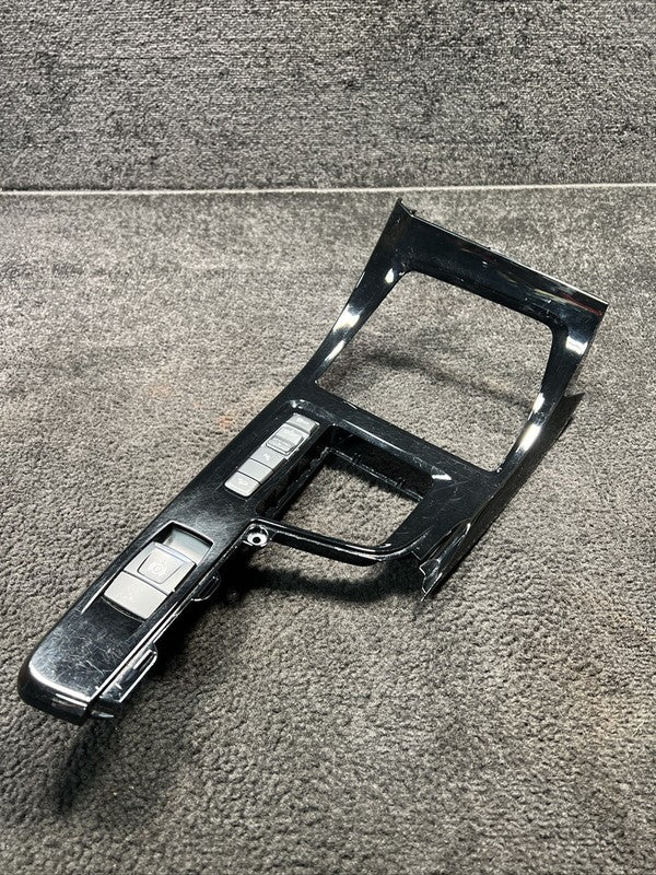 9292547 2016 BMW X1 Center Console Shifter Trim Bezel W/ Switches OEM 9292547