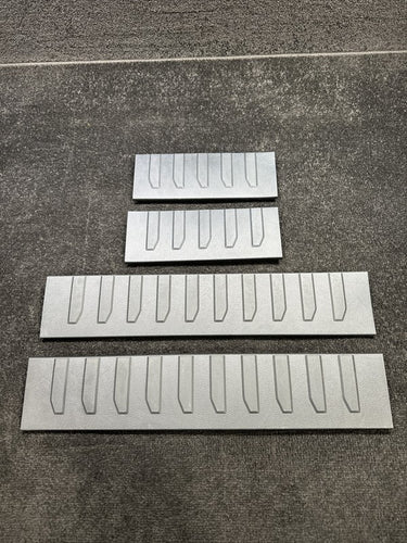 2022 Ford F250 Front & Rear Door Sill Scuff Plate Trim Set OEM