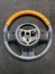 1JH891XLAG 2011-2013 Jeep Cherokee Steering Wheel W/ Controls & Wood Grain OEM 1JH891XLAG