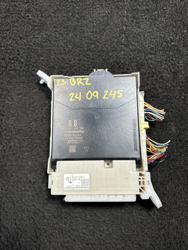 88281CC101 2023 Subaru BRZ Anti Theft Immobilizer Lock Control Module OEM 88281CC101