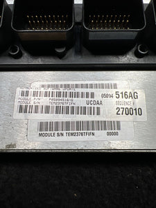 05094516AG 2007 Dodge Ram 2500 Engine Control Unit Module ECU OEM 05094516AG