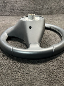 102897000A 2013 Tesla Model S Steering Driver Wheel Black Leather OEM 102897000A