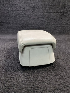 2002-2008 Jaguar X-Type Center Console Lid Arm Rest Storage Tan Leather OEM