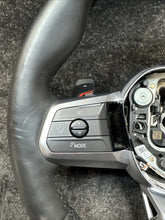 874764606 2023 BMW X1 M-Sport Steering Driver Wheel W/ Paddle Shifters OEM Black Leather