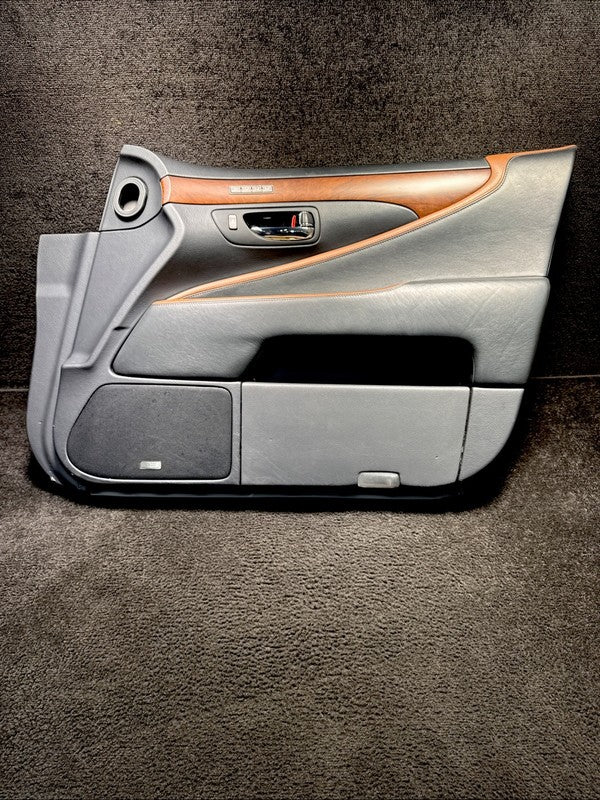 2011 Lexus LS460 Front Right Door Panel Assembly OEM Black