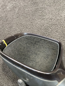 2007 Audi Q7 Left Side Power Fold Door Mirror Heated W/ BSM Monitor OEM Damaged!