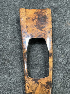 9265529703 2013 BMW F30 328i Center Console Trim Bezel Wood Grain OEM 9232072