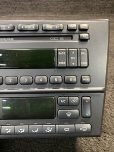 2W4T-18C815-AC 2000-2002 Lincoln LS Stereo Unit Radio AM FM & HVAC Control OEM 2W4T-18C815-AC