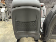 2017 Maserati Levante Complete Black Leather with Red Stitch Seats Kit Set