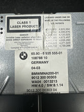 6935555 2003 BMW 750i GPS Navigation System CD DVD Player Drive Unit OEM 6935555