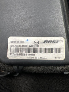 BP4K66960 2008-2009 Mazda Speed 3 Subwoofer Speaker OEM BP4K66960