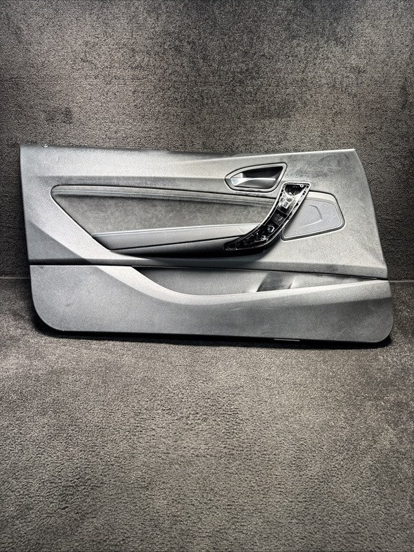 8075619 2020 BMW M2 Competition Front Left Door Panel Black W/ Alcantara OEM 8075619