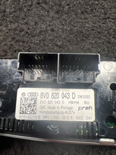 8V0820043D 2016 Audi A3 Ac Heater Climate Control Unit OEM 8V0820043D
