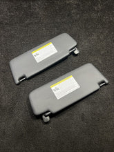 2018 Audi S4 Front Left & Right Sun Visors Black OEM