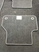 2018 Audi S4 Front & Rear Carpet Floor Mats OEM Black W/ Red Stitching