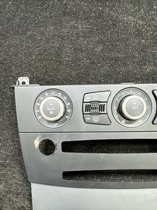 6946982-01 2004 BMW 530i HVAC Control Panel W/ Black Trim OEM 6946982-01