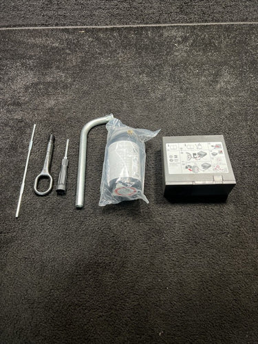 2009 Audi TTS Emergency Spare Tire Tool Kit W/ Air Pump Assembly OEM