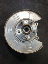 1044411-00-F 17-23 Tesla Model 3 Rear Left Knuckle Spindle Hub & Dust Shield OEM 1044411-00-F