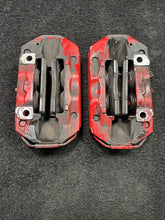 2017 Maserati Ghibli Front Brake Calipers Set 4 Piston OEM Red