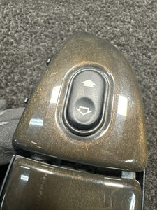 1998 Jaguar XJR Rear Left Window Switch W/ Ashtray Wood OEM